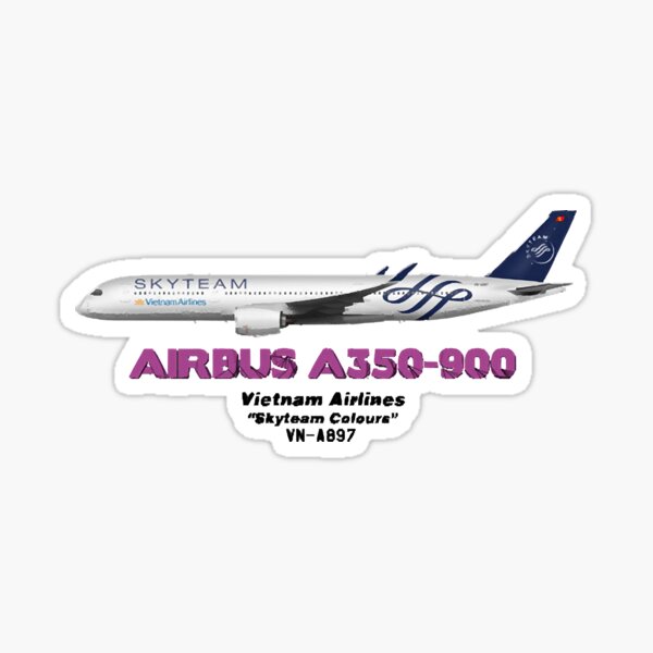 LUFTHANSA A350-900 STICKER AUTOCOLLANT AIRBUS 