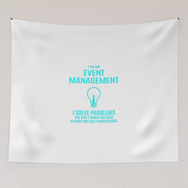 Item preview, Event Management - I Solve Problems Job Gift designed and sold by melissaval2.