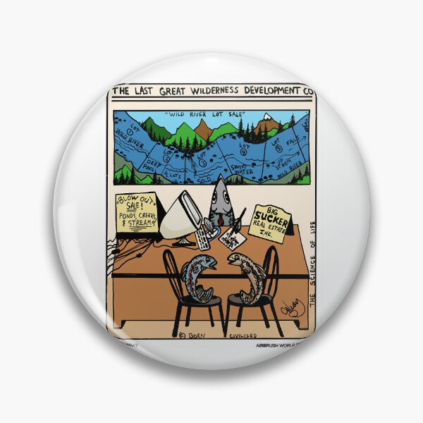 Item preview, Fish Buying A River Lot Funny Fishing Novelty Gift   designed and sold by nchithanh721.