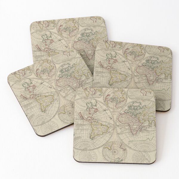 Item preview, Vintage World Map designed and sold by ind3finite.