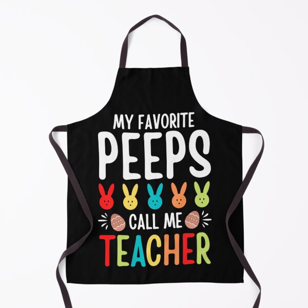 Item preview, My Favorite Peeps Call Me Teacher | Happy Easter Day | Bunny Lovers designed and sold by chetan786.