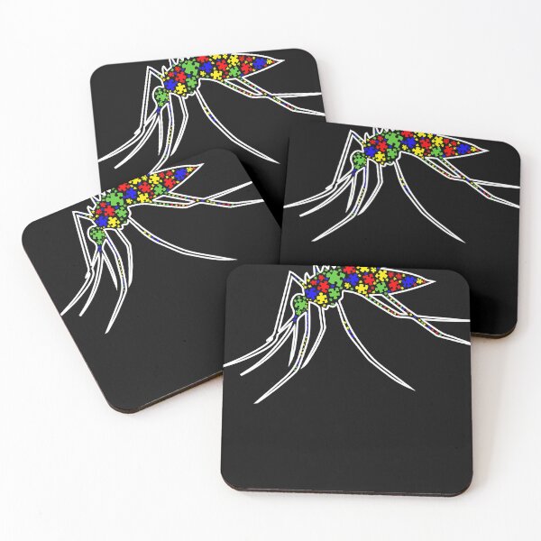Item preview, Autism Awareness Cute Mosquito Puzzle Piece Lover Animals Premium  designed and sold by Connie-Kunkle.