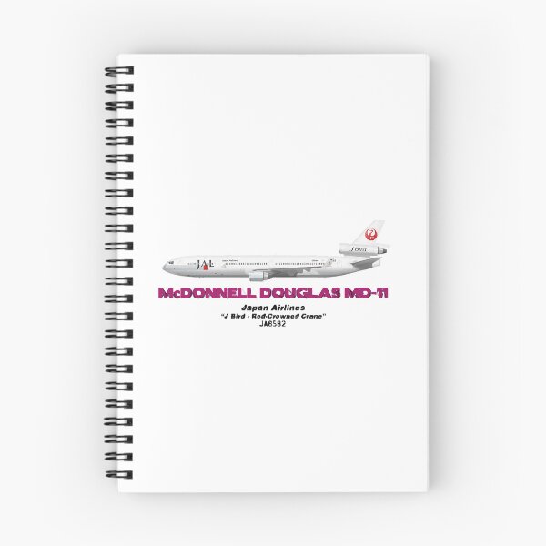 Item preview, McDonnell Douglas MD-11 - Japan Airlines J Bird - Red-Crowned Crane  designed and sold by nchithanh721.