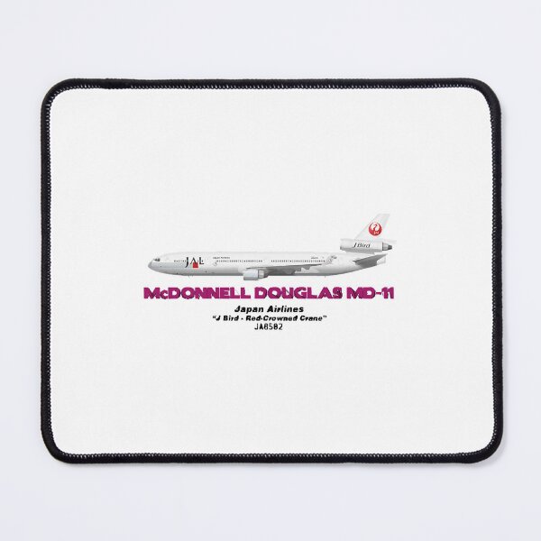 Item preview, McDonnell Douglas MD-11 - Japan Airlines J Bird - Red-Crowned Crane  designed and sold by nchithanh721.