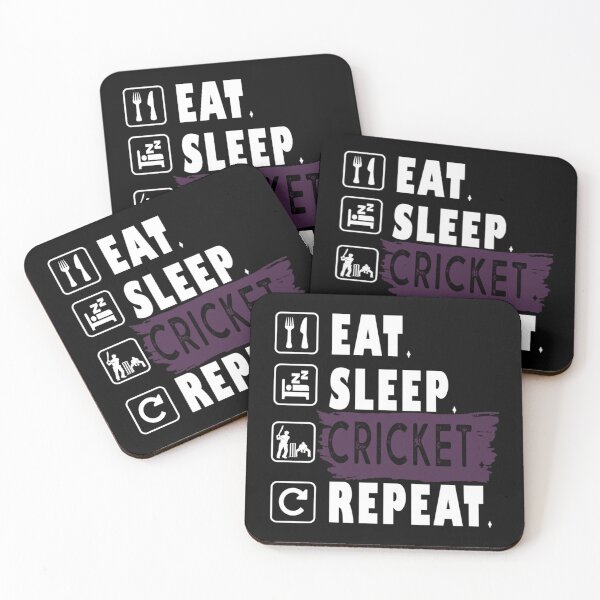 Item preview, Eat Sleep Cricket Ag Camiseta esencial designed and sold by lewisnash6.