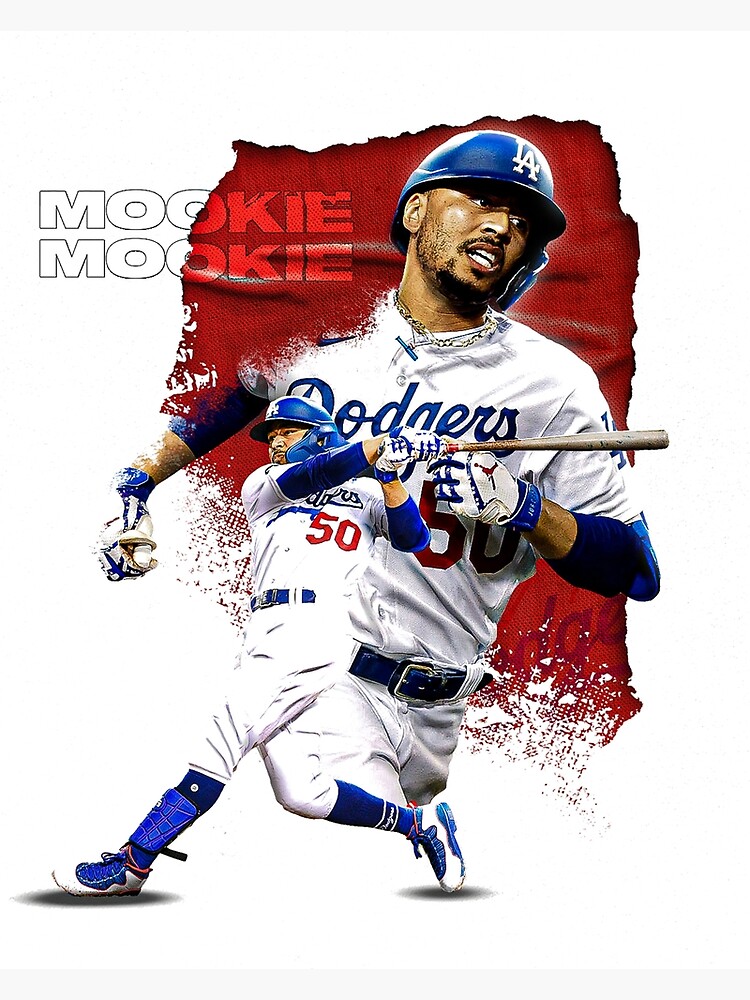 Mookie Betts Jersey Art Board Print for Sale by Avilabidwest