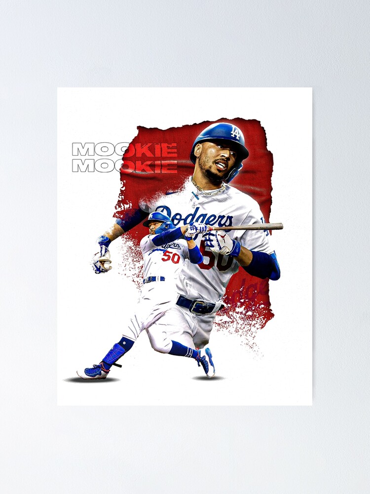 Mookie Betts Jersey Art Board Print for Sale by Avilabidwest