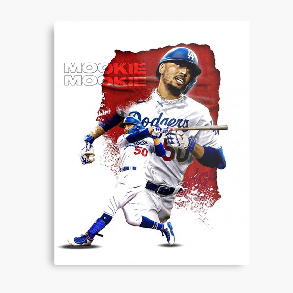 LVTFCO Mookie Betts Poster Dodgers For Walls Red Sox Posters Prints Paper  Canvas Wall Art Unframe-style 12x18inch(30x45cm)