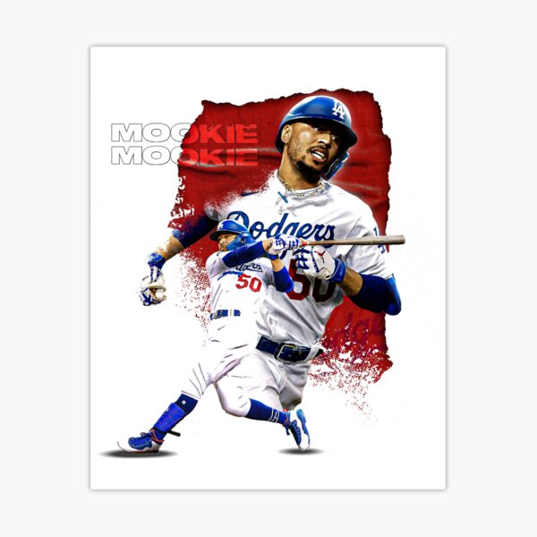 Mookie Betts Sticker for Sale by dekuuu