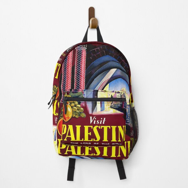 Item preview, Vintage Travel Poster Visit Palestine Poster designed and sold by peggywall.