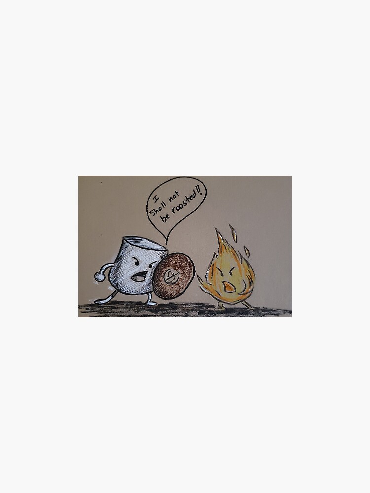 Thumbnail 3 of 3, Sticker, I Shall Not Be Roasted designed and sold by celinabarajas.