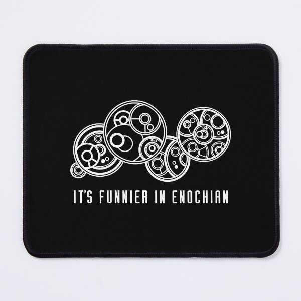 Item preview, It's Funnier in Enochian... in Gallfreyan  designed and sold by NakataRimen.