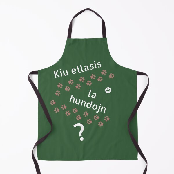 Item preview, Kiu ellasis la hundojn? designed and sold by Zebastjan Johanzen.