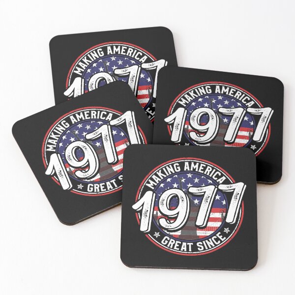 Item preview, Making America Great Since 1977 American Flag Birthday  designed and sold by NakataRimen.