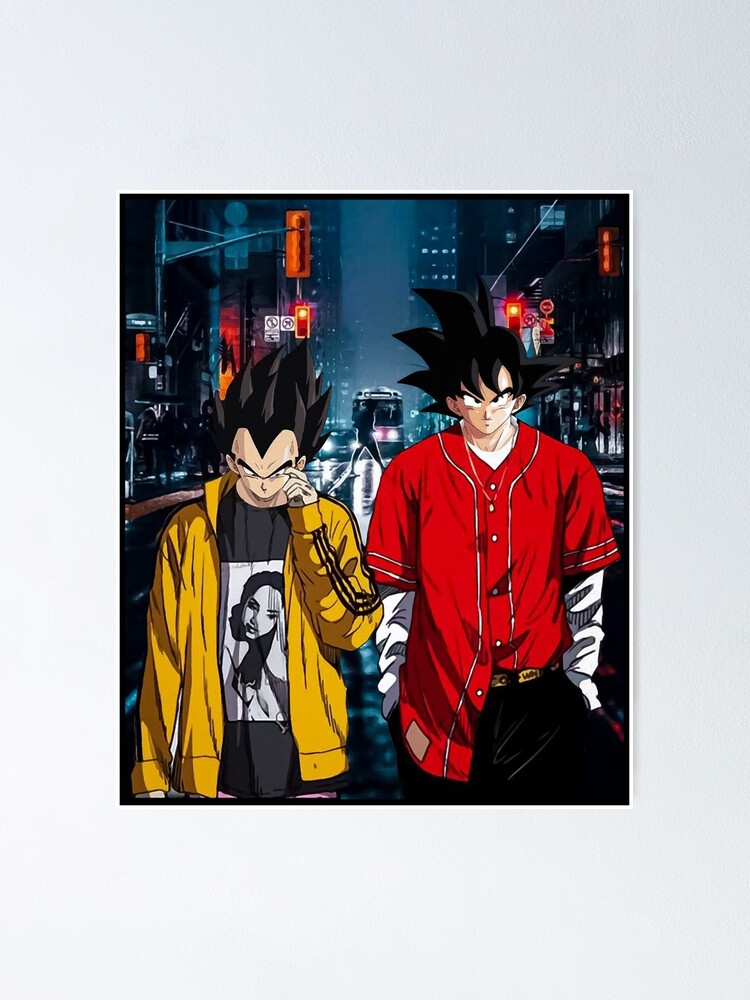 Póster «Vegeta y Goku hermanos Super Saiyajin» de Nodali | Redbubble