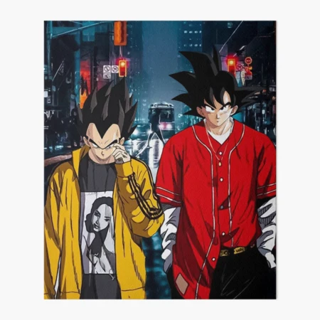 Goku Drip On The Street Poster for Sale by Nodali