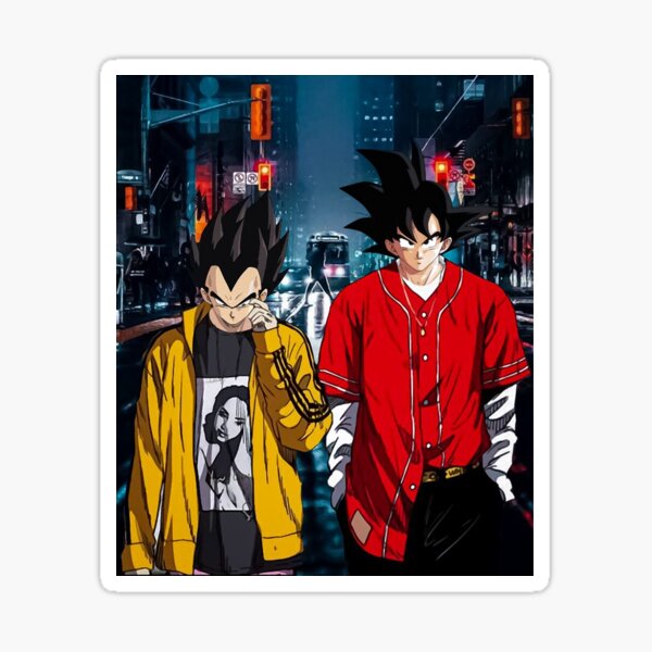 Goku and Vegeta Saiyan Brotherhood Dragon Ball Anime Pet Bandana w/Col –  One Punch Fits