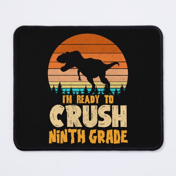 Item preview, I'm Ready To Crush Ninth Grade Dinosaur Back To School Kids designed and sold by designbychow.