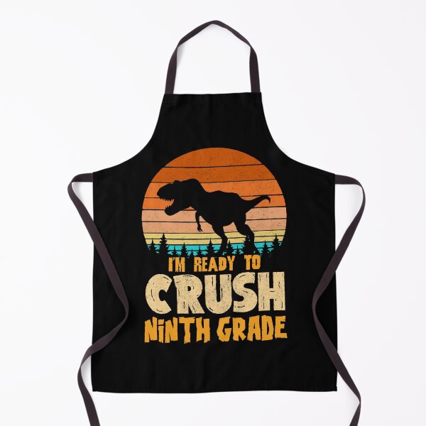 Item preview, I'm Ready To Crush Ninth Grade Dinosaur Back To School Kids designed and sold by designbychow.