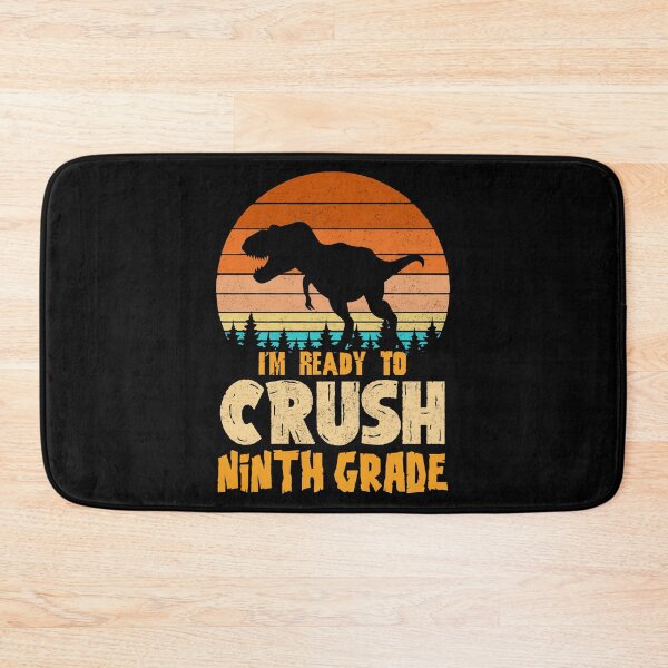 Item preview, I'm Ready To Crush Ninth Grade Dinosaur Back To School Kids designed and sold by designbychow.