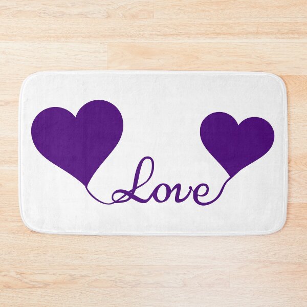 Item preview, Love Connecting Two Hearts - Dark Tones -  Violet designed and sold by ThatIsSomething.