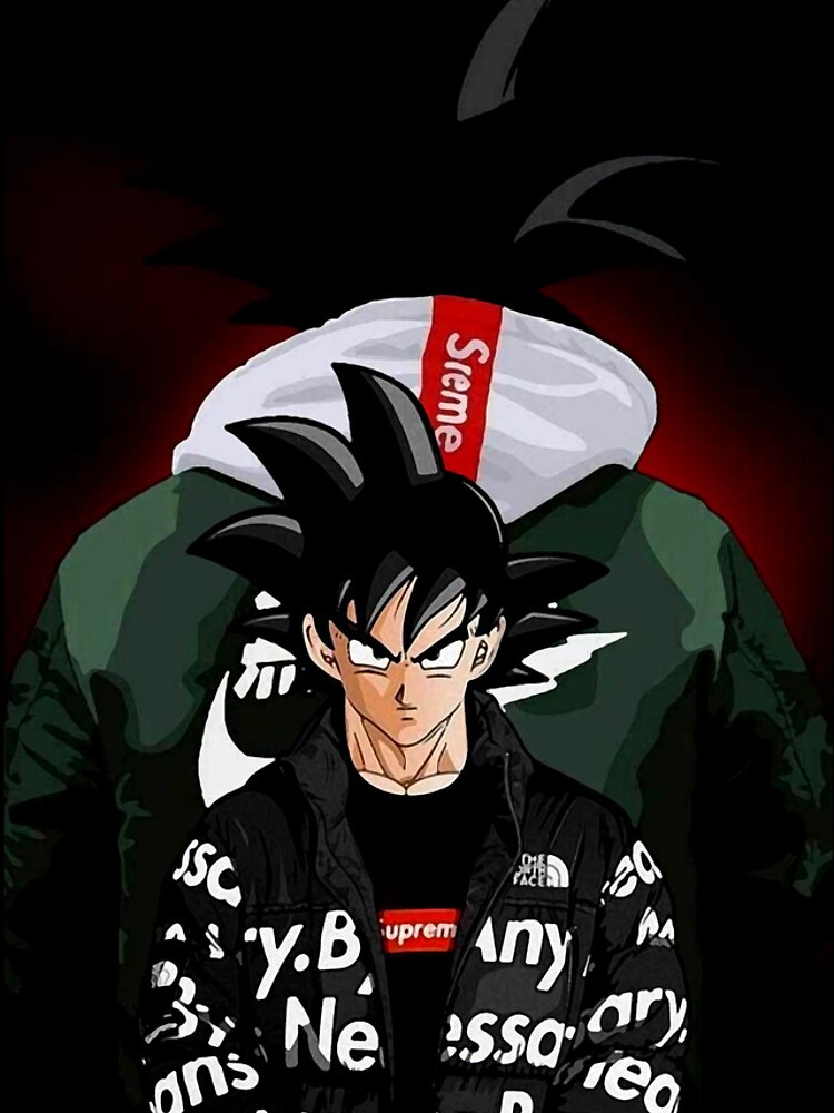 Son Goku Cool Streetwear Handsome Anime Character Photographic