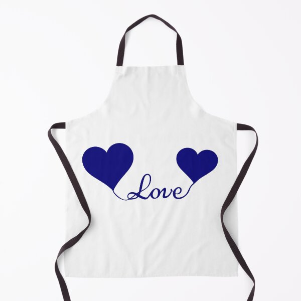 Item preview, Love Connecting Two Hearts - Dark Tones - Indigo designed and sold by ThatIsSomething.