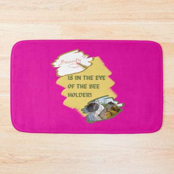 Item preview, Beauty is in the eye of the Bee holder Funny Design designed and sold by CoyoteGifts.