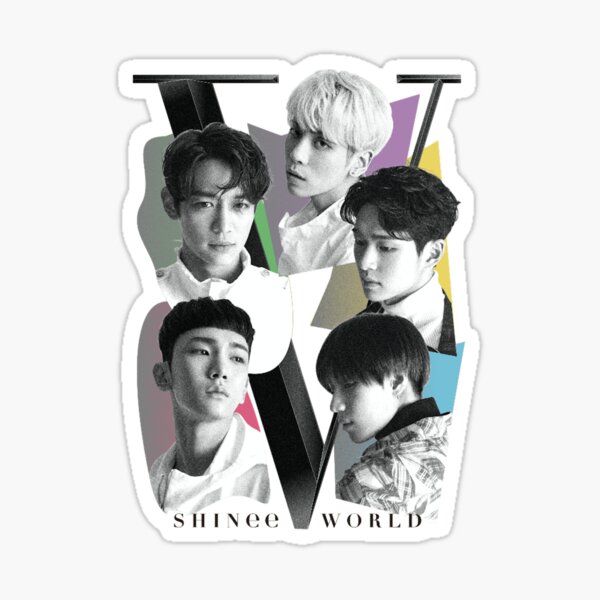 SHINee - Tour Poster Sticker