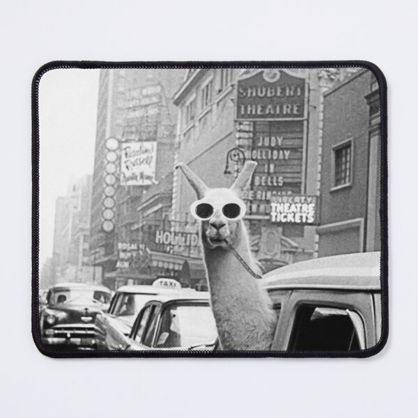 Item preview, Llama-Linda with party blower and sunglasses designed and sold by ESCAPZ.