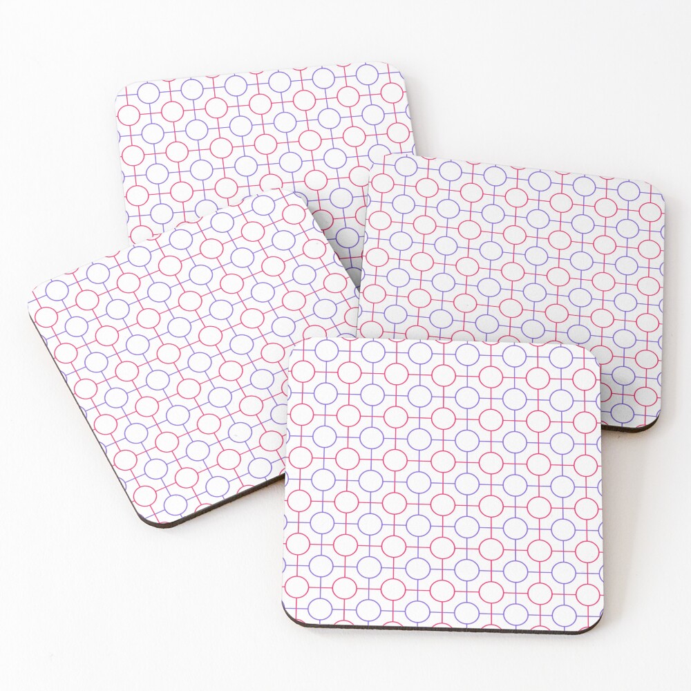 Item preview, Coasters (Set of 4) designed and sold by CattlettArt.