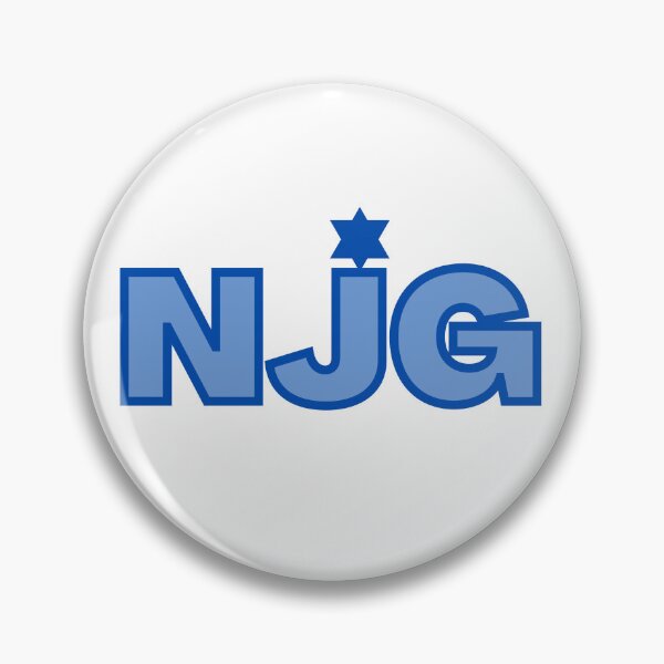 Item preview, NJG Nice Jewish Girl blue designed and sold by NJGDesigns.