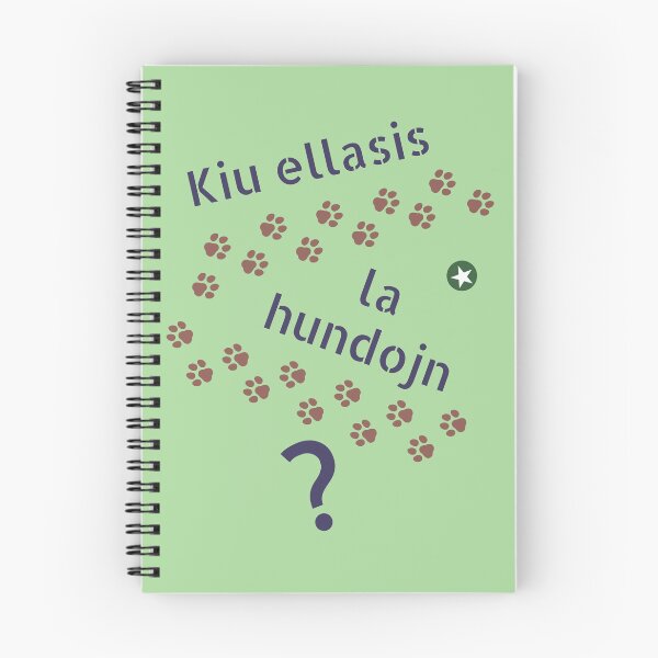 Item preview, Kiu ellasis la hundojn? (Hela) designed and sold by Zebastjan Johanzen.