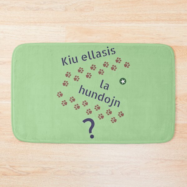 Item preview, Kiu ellasis la hundojn? (Hela) designed and sold by Zebastjan Johanzen.