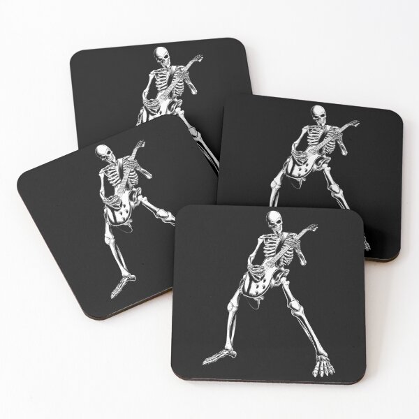 Item preview, skeleton playing guitar electric Acoustic Classical designed and sold by tammyrange.