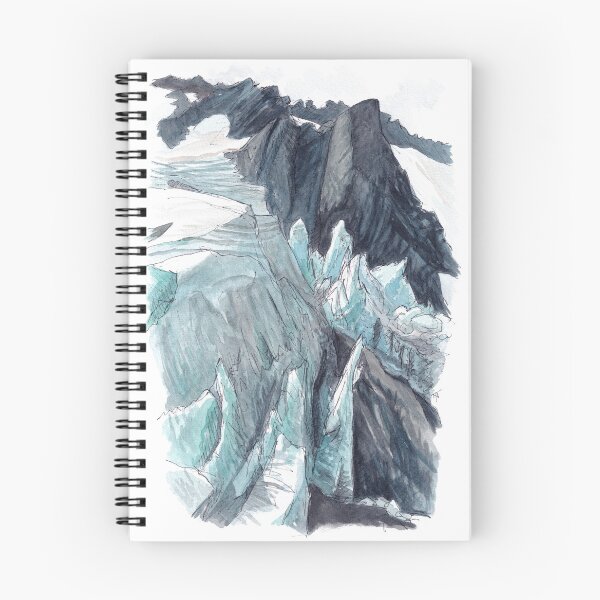Item preview, Sefton Biv - Tewaewae Glacier Watercolour designed and sold by Tom Napper Design.
