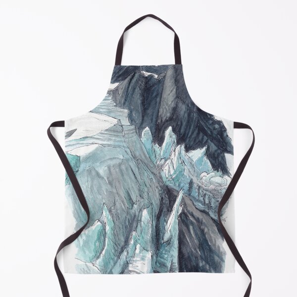 Item preview, Sefton Biv - Tewaewae Glacier Watercolour designed and sold by Tom Napper Design.