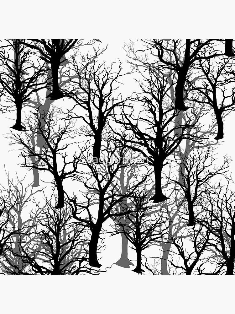 Black Trees - Twin Peaks Inspired by ladykraken