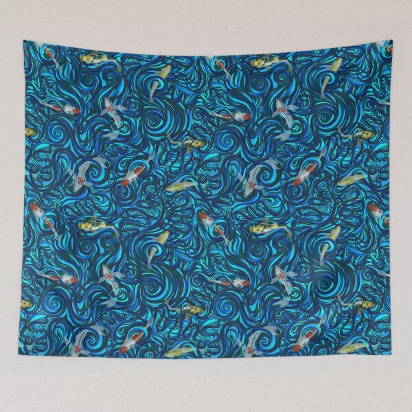 Item preview, Psychedelic Koi Pond designed and sold by Tara Driskell.
