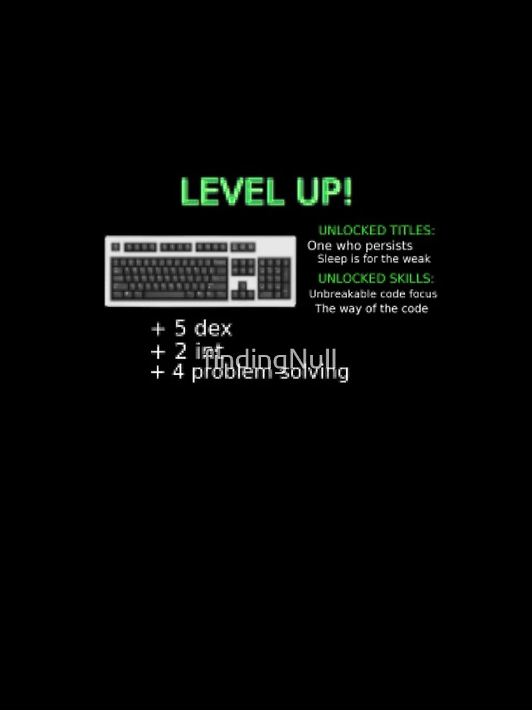 Thumbnail 4 of 4, iPhone Case, Developer LEVEL UP! designed and sold by findingNull.