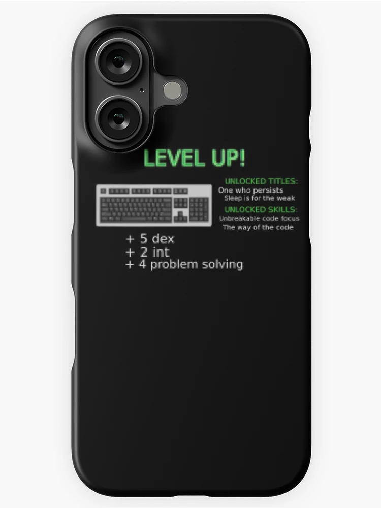 Thumbnail 1 of 4, iPhone Case, Developer LEVEL UP! designed and sold by findingNull.