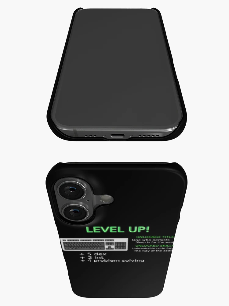 Thumbnail 3 of 4, iPhone Case, Developer LEVEL UP! designed and sold by findingNull.