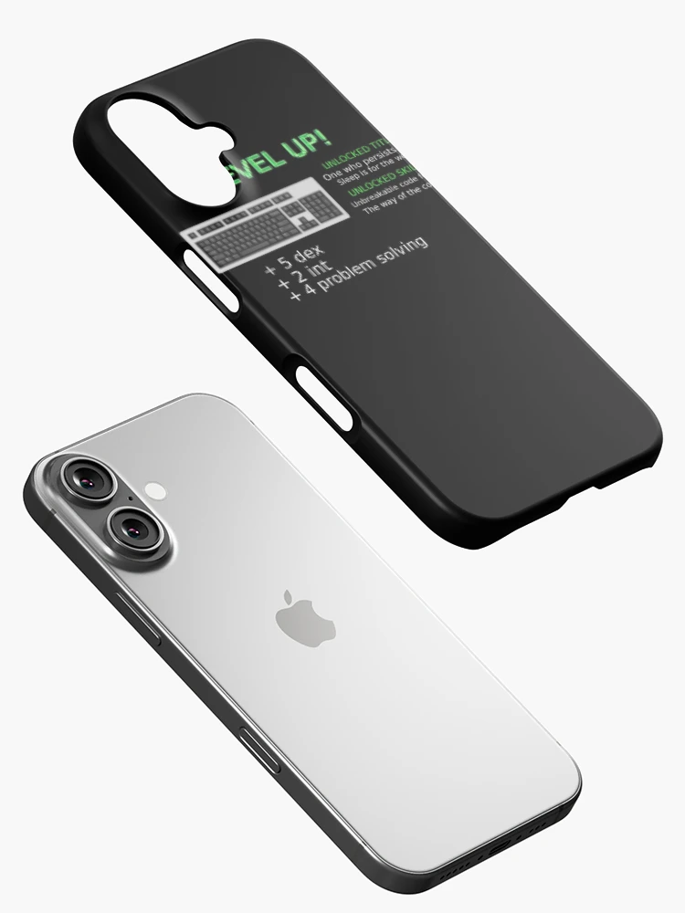 Thumbnail 2 of 4, iPhone Case, Developer LEVEL UP! designed and sold by findingNull.