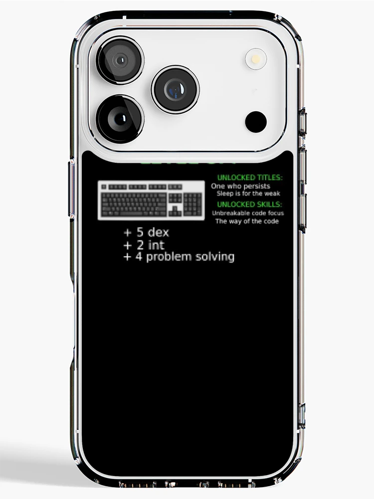 Thumbnail 1 of 5, iPhone Case, Developer LEVEL UP! designed and sold by findingNull.