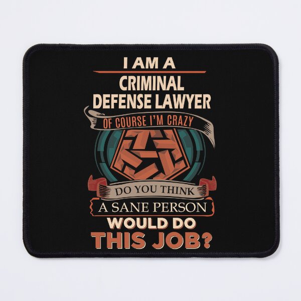 Item preview, Criminal Defense Lawyer T Shirt - Sane Person Gift Item Tee designed and sold by miraschroe.