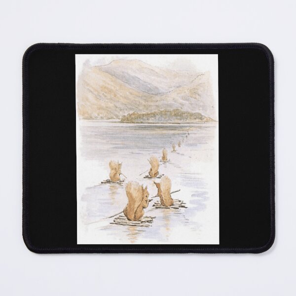Item preview, Beatrix Potter. Squirel Nutkin. The squirrels set sail on their rafts for Owl Island. Classic . designed and sold by naturealvar.