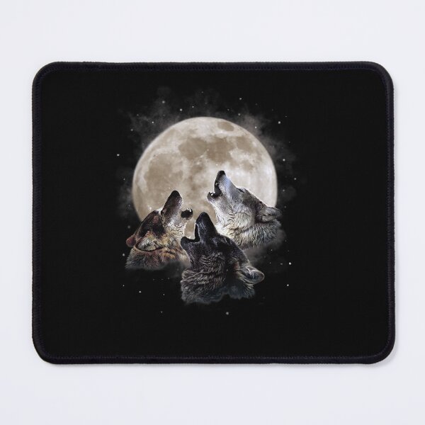 Item preview, Three Wolves Howling at the Moon - Wolf Lover designed and sold by Alice12Trainorx.