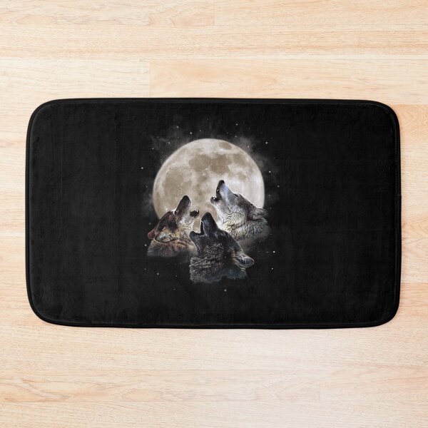 Item preview, Three Wolves Howling at the Moon - Wolf Lover designed and sold by Alice12Trainorx.