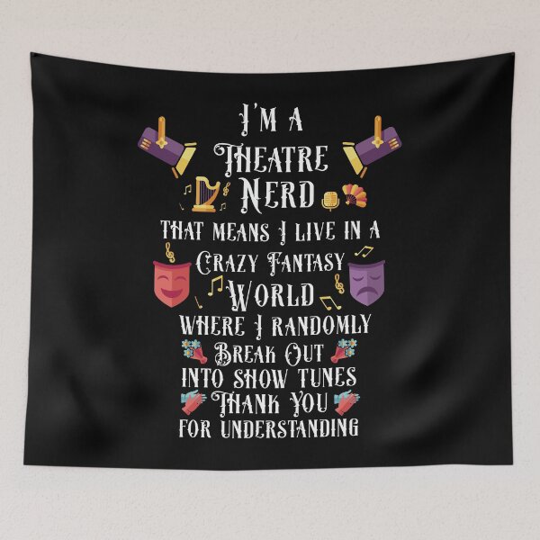 Item preview, Theatre Nerd Musical Broadway Actor Theater Thespian designed and sold by alice12S56.
