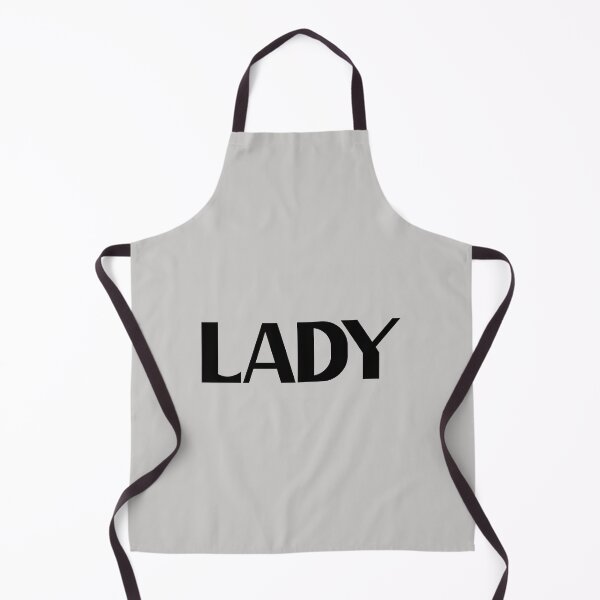 Item preview, Lady - Bold Black Text designed and sold by Chubuter.